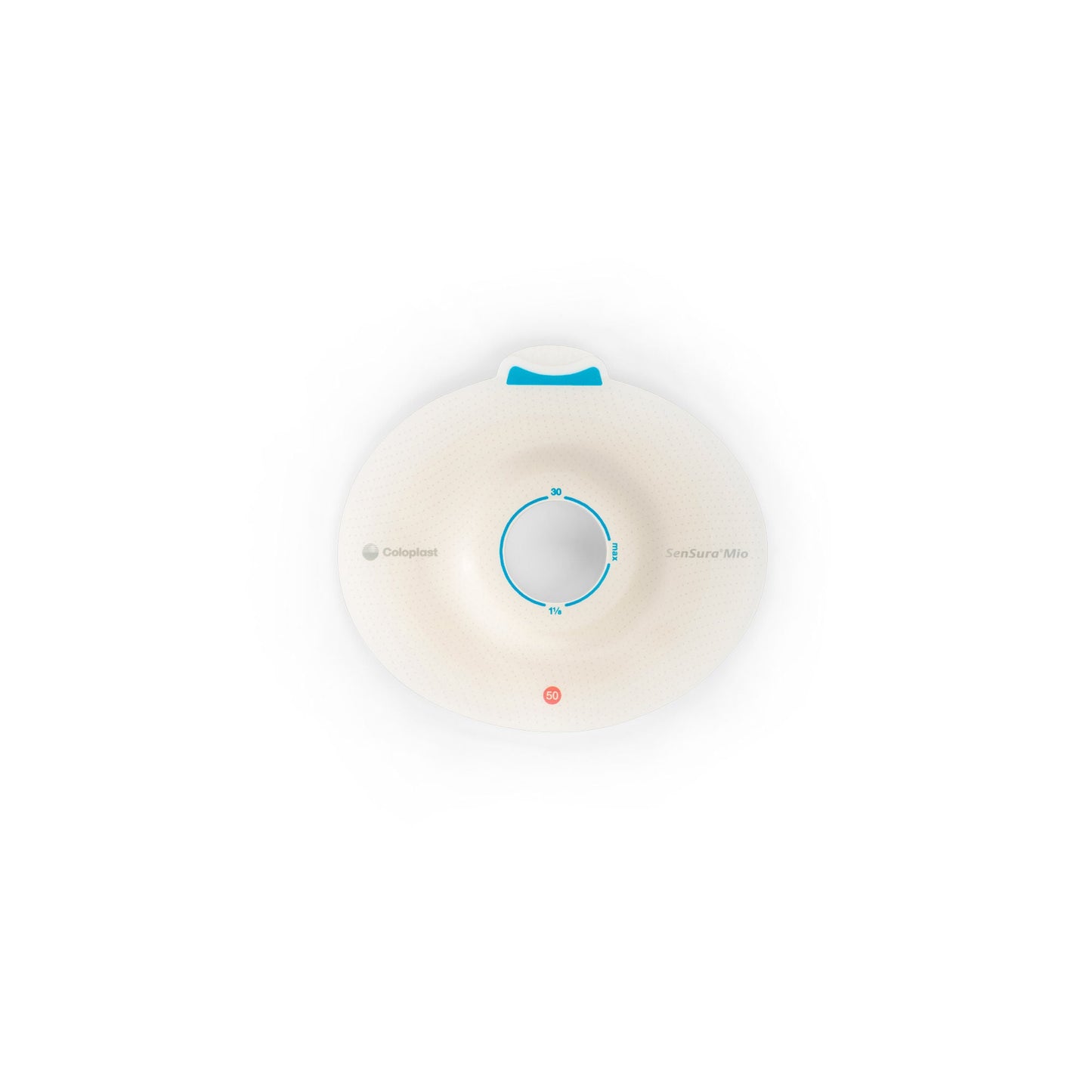 SenSura® Mio Click Convex Deep Ostomy Barrier, Stoma, Red Match