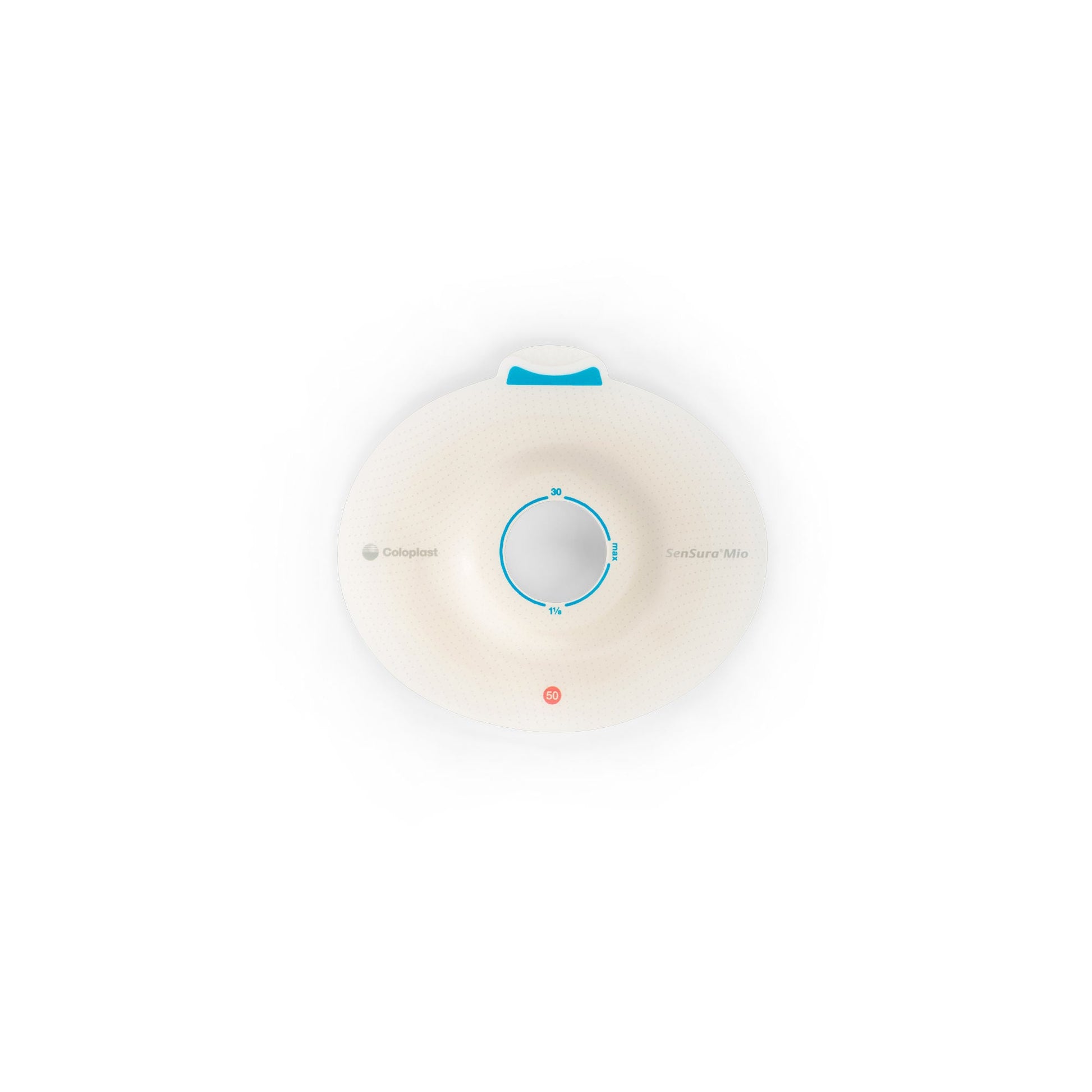 SenSura® Mio Click Convex Deep Ostomy Barrier, Stoma, Red Match