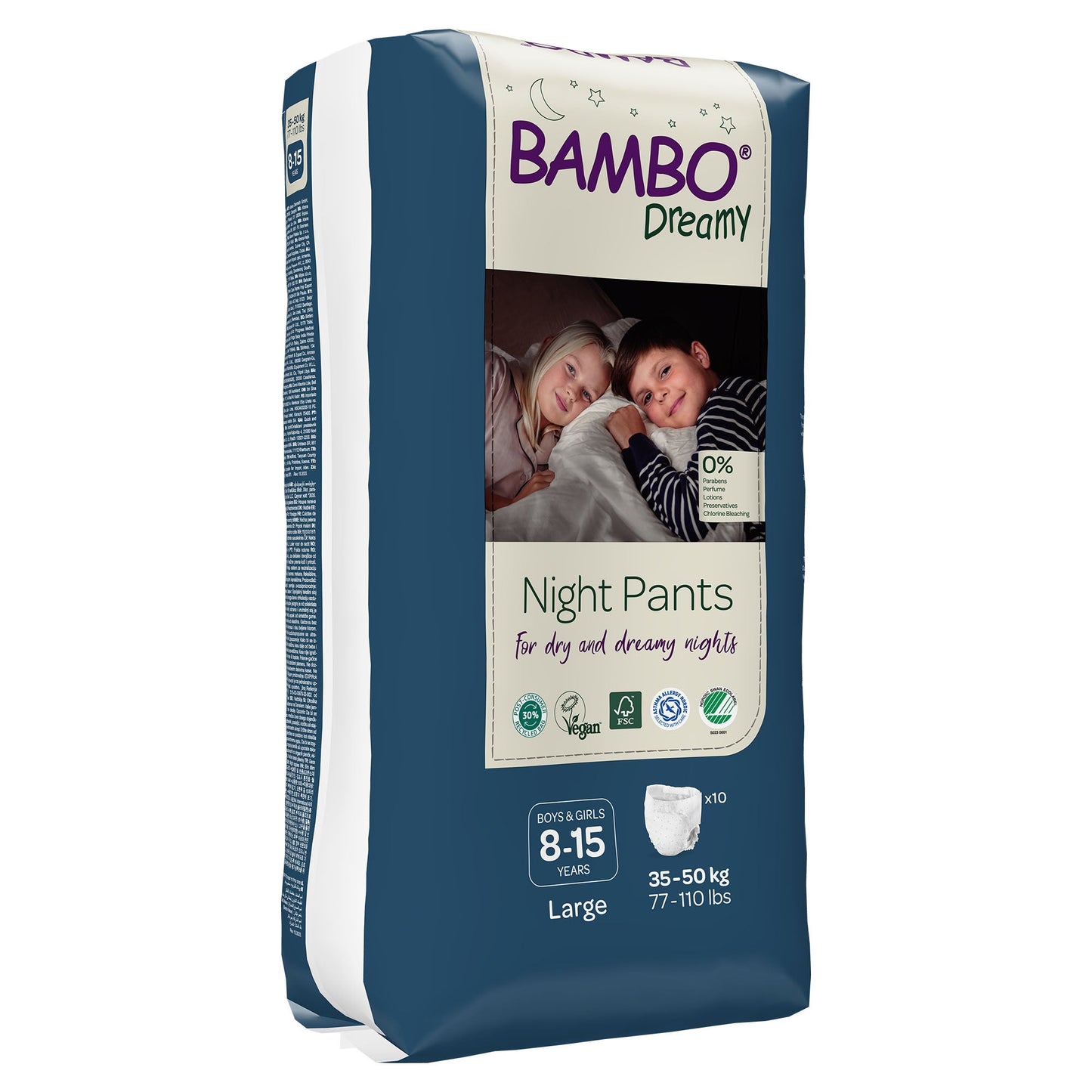 Bambo Nature Dreamy Night Pants, Large