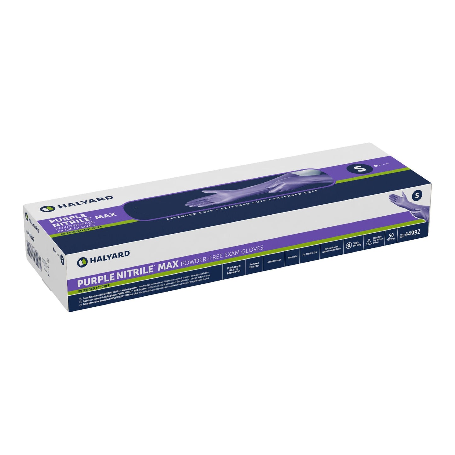 Purple Nitrile Max™ Nitrile Exam Gloves, Purple - view 2