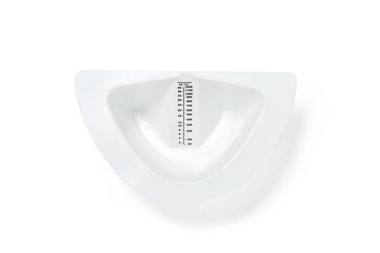 Commode Specimen Collector (40.6 oz.) Without Closure Unprinted