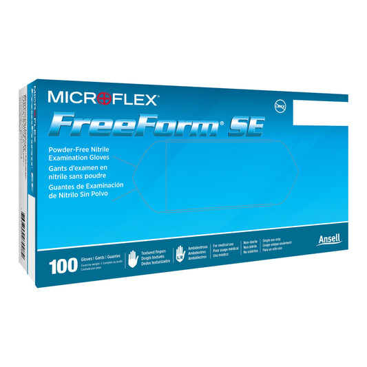 FreeForm® SE Nitrile Exam Gloves, Blue