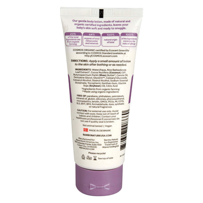Bambo® Nature Snuggle Time Body Lotion, tube