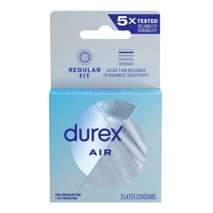Durex Air Lubricated Latex Condoms