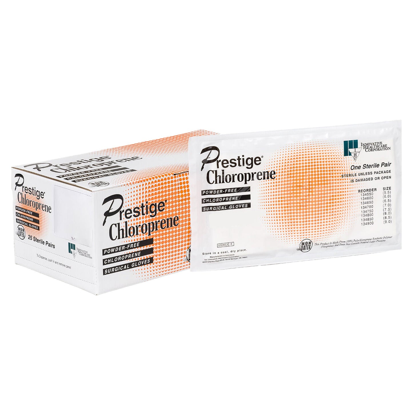 Sterile DermAssist® Prestige® Polyisoprene Surgical Gloves, Ivory