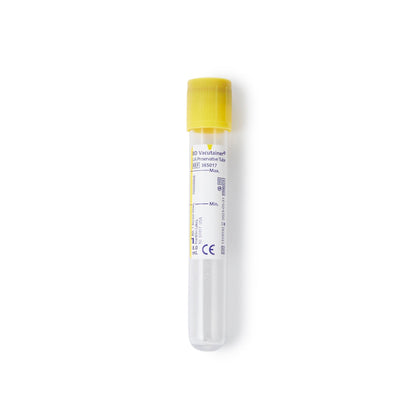 BD Vacutainer Urinalysis Tube Chlorhexidine / Ethyl Paraben / Sodium Propionate Additive BD Hemogard Closure Polyethylene Terephthalate (PET) Tube