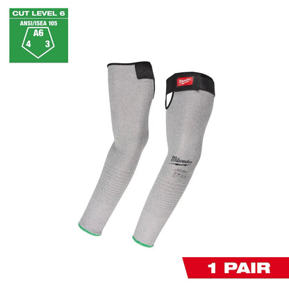 Milwaukee Cut Level 6 Protective Sleeves - 16" 48-73-9060 | ANSI Cut A6