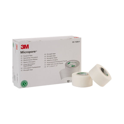 3M™ Micropore™ Paper Medical Tape, White