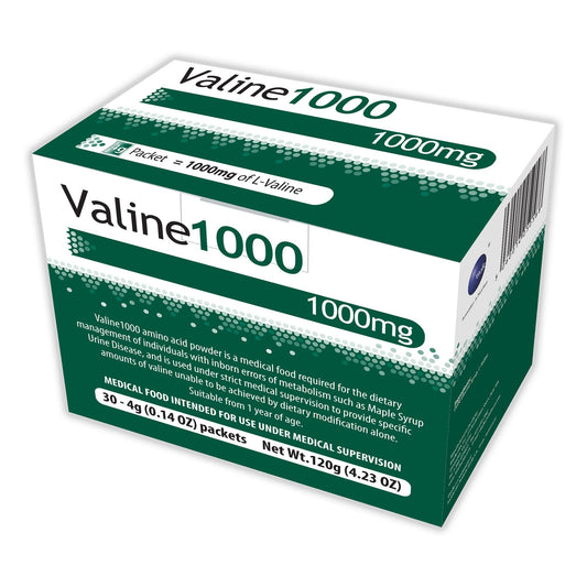 Valine1000 Medical Food for the Dietary Management of MSUD