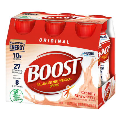 Boost® Original Strawberry Balanced Nutritional Drink, bottle