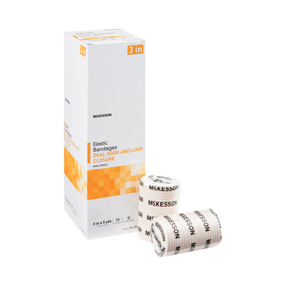 McKesson Double hook-and-loop closure Elastic Bandage