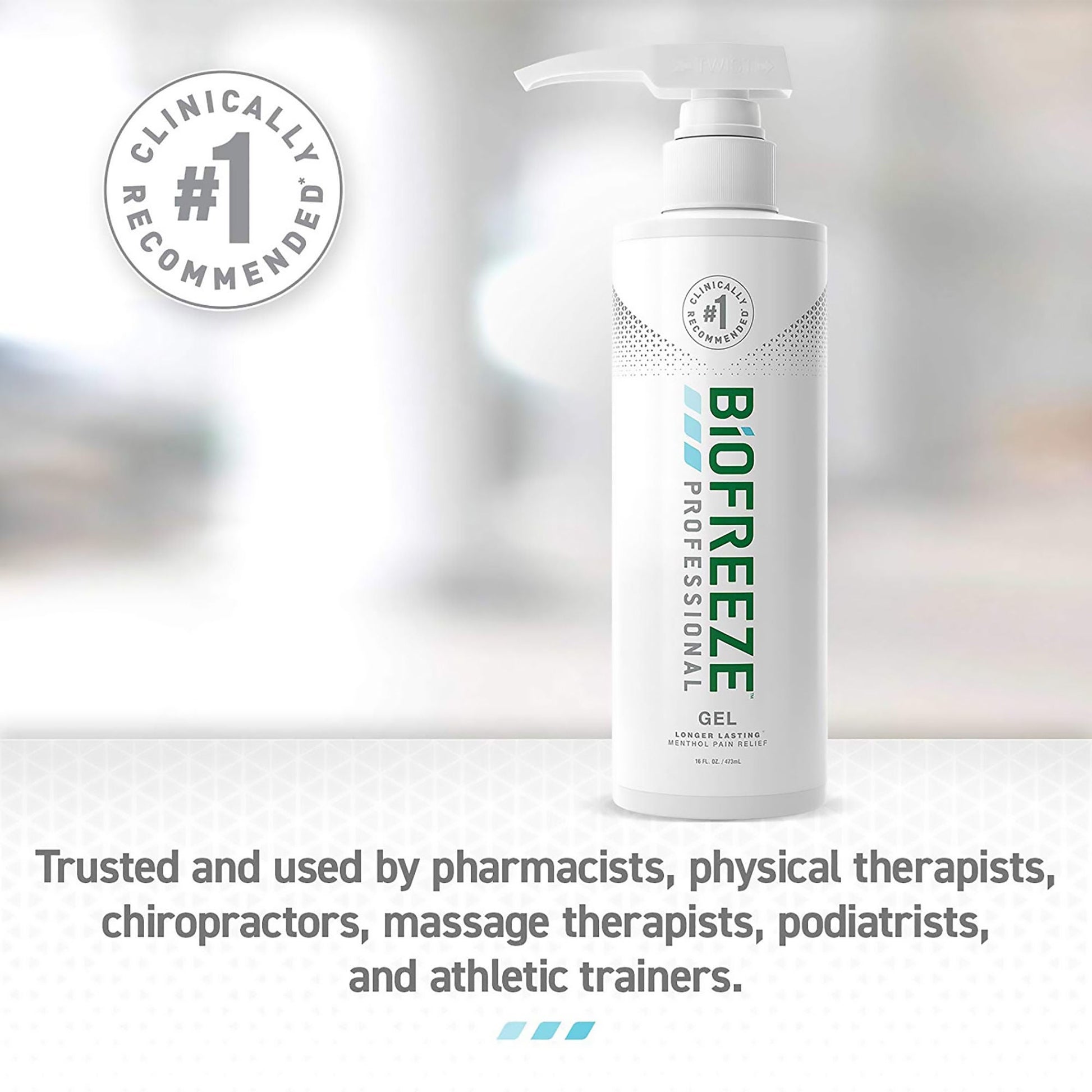 Biofreeze® Professional Pain Relieving Gel, pump bottle