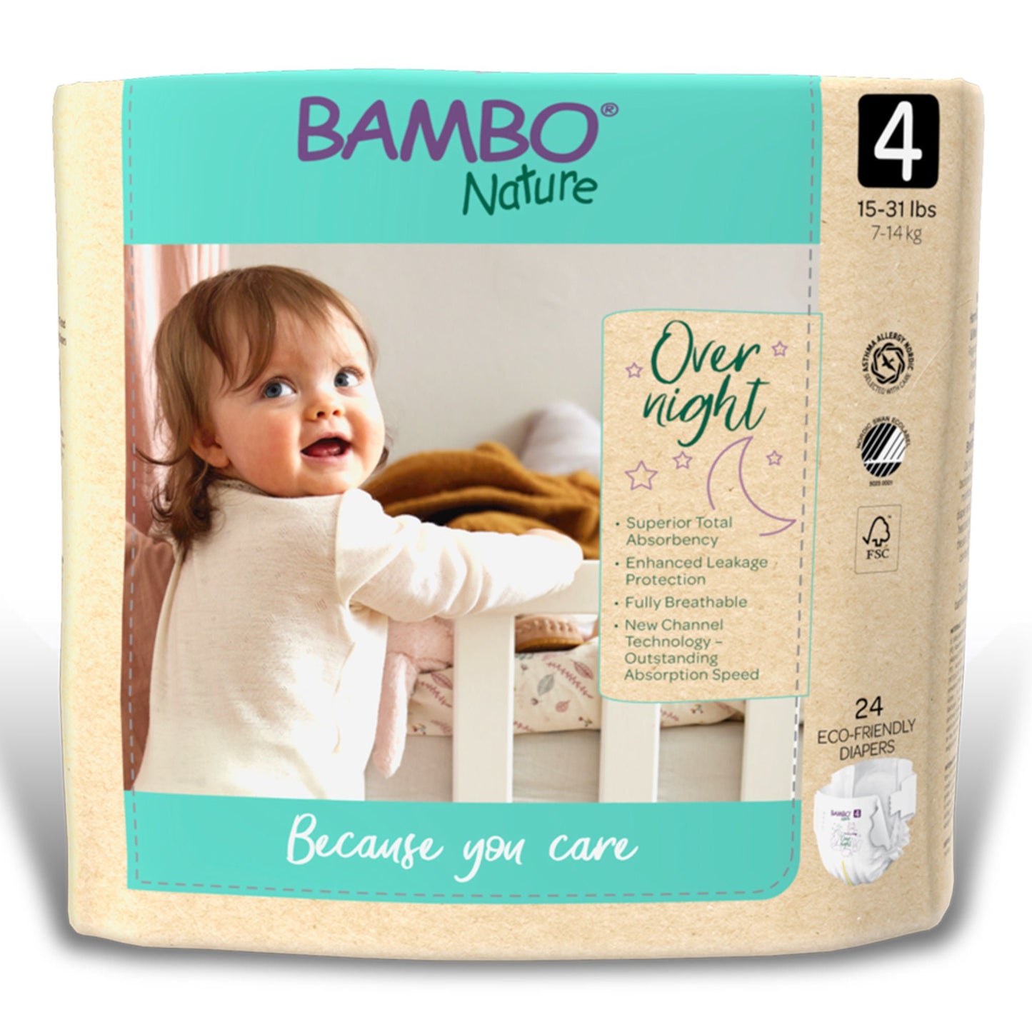 Bambo® Nature Overnight Diapers