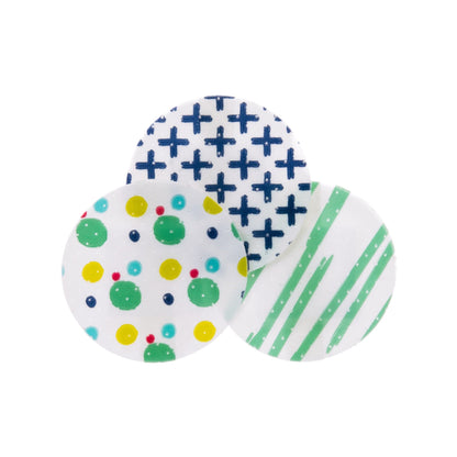 McKesson Kids™ Round Kid Design (Assorted Prints) Adhesive Spot Bandage