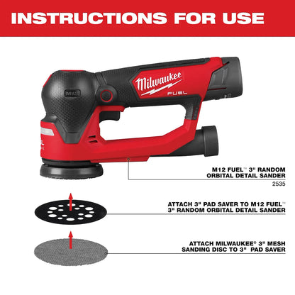 Milwaukee 3" Pad Saver 48-80-6401