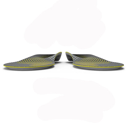 Runner Orthotic Insole Run High Arch Foam Junior 2.5 to 4 / Women 4.5 to 6 Citron