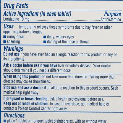 Claritin® RediTabs® Loratadine Allergy Relief