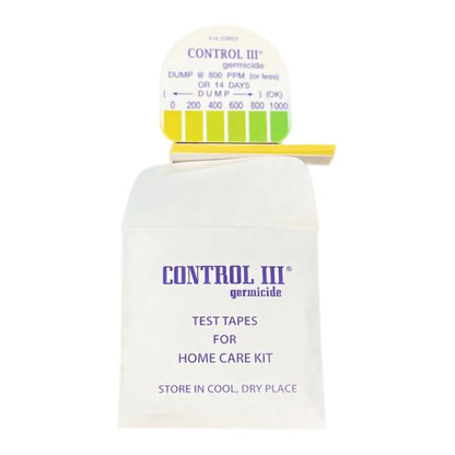 Control III Germicidal Solution Test Strip 15 Test Strips