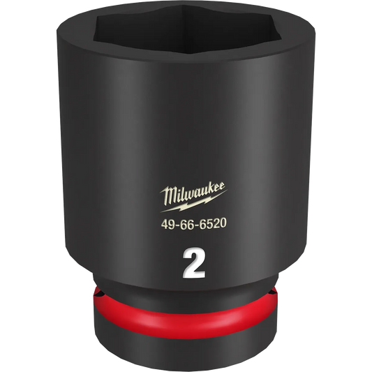 Milwaukee SHOCKWAVE Impact Duty 1" Drive 2" Deep 6 Point Socket 49-66-6520