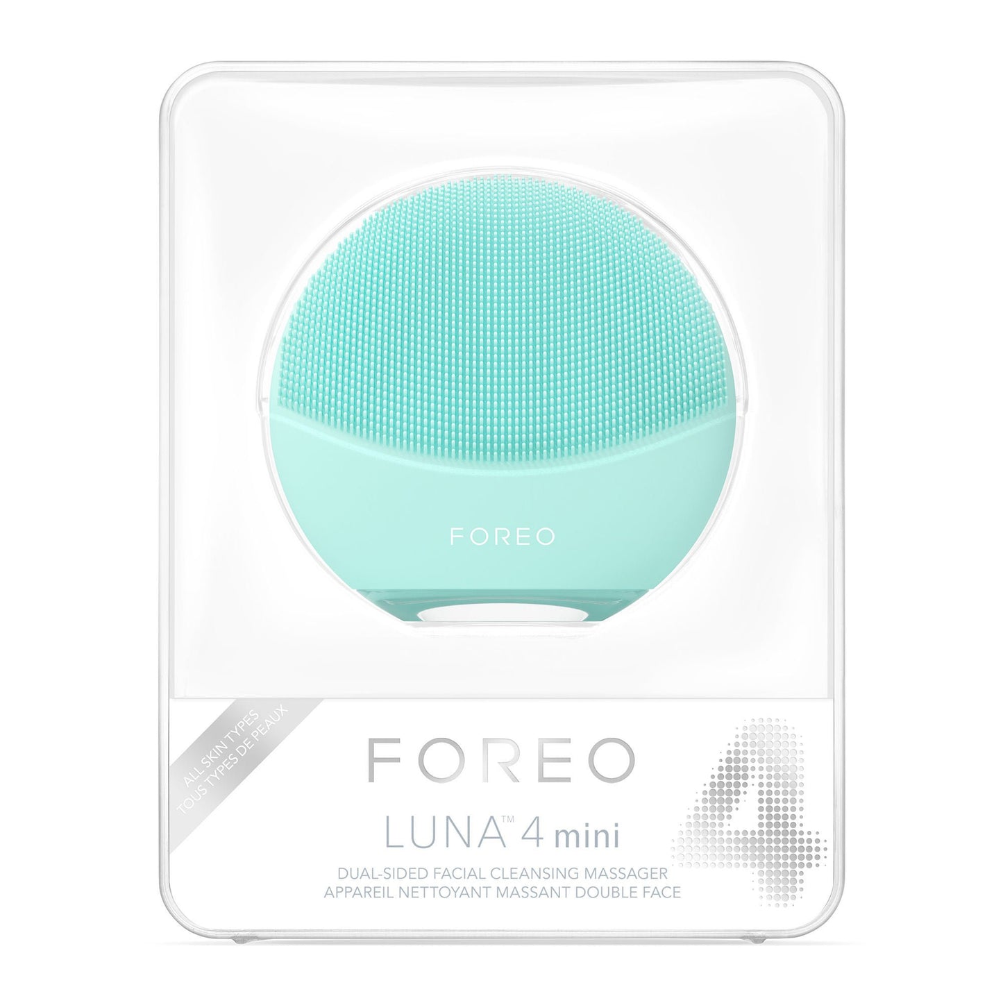 LUNA™ 4 mini Facial Cleansing Device, Arctic Blue
