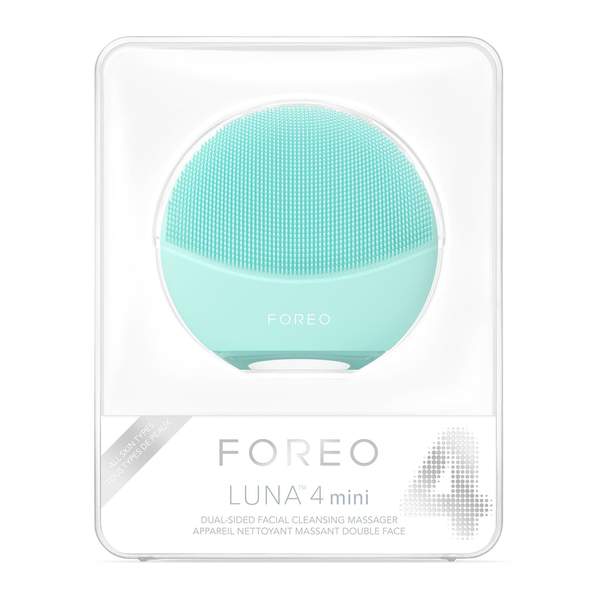 LUNA™ 4 mini Facial Cleansing Device, Arctic Blue