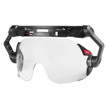 Milwaukee BOLT Eye Visor - Clear Dual Coat Lens (Compatible with Safety Helmets & Hard Hats) 48-73-1410