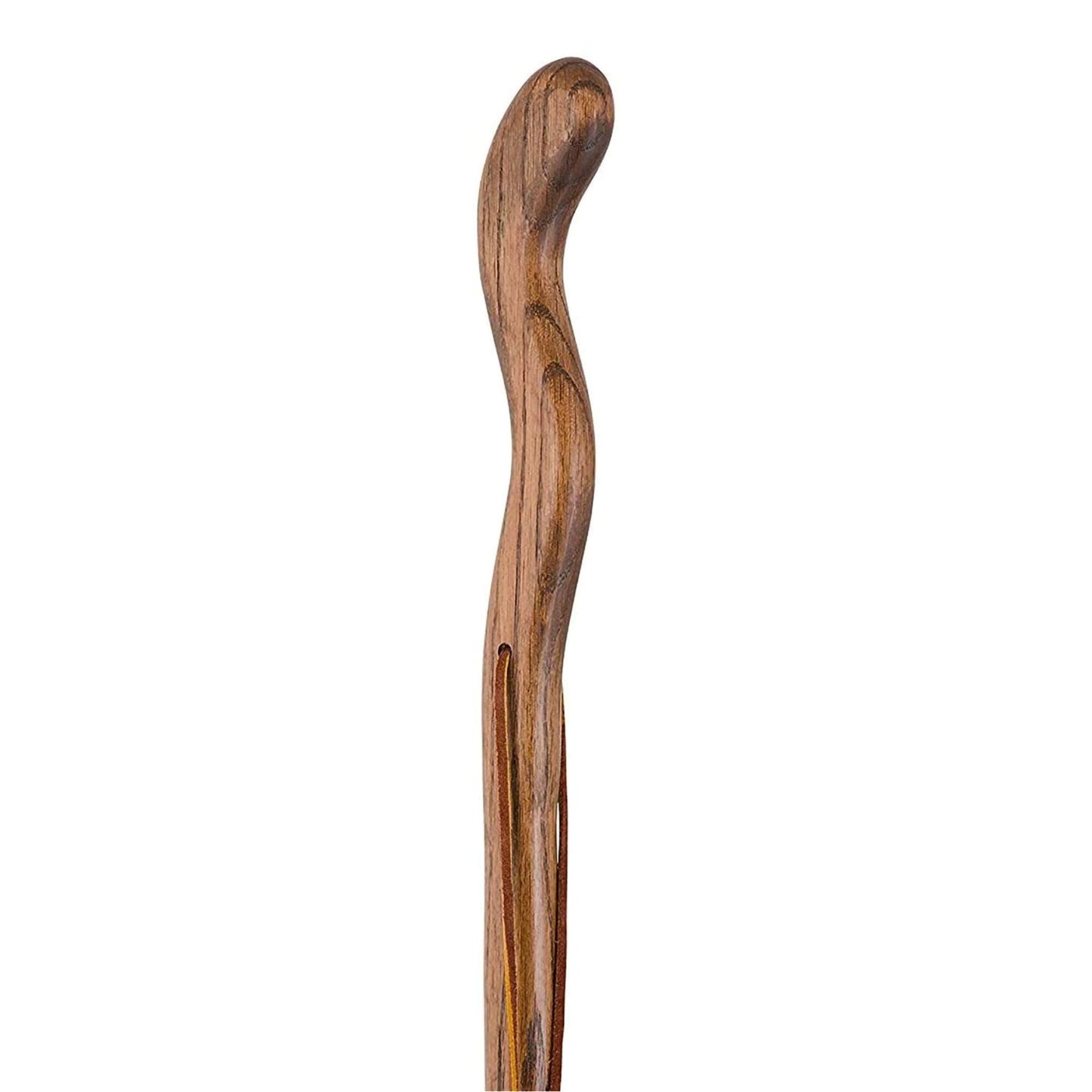 Brazos™ Twisted Oak Ergonomic Fitness Handcrafted Walking Stick, 58-Inch
