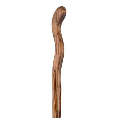 Brazos™ Twisted Oak Ergonomic Fitness Handcrafted Walking Stick, 58-Inch