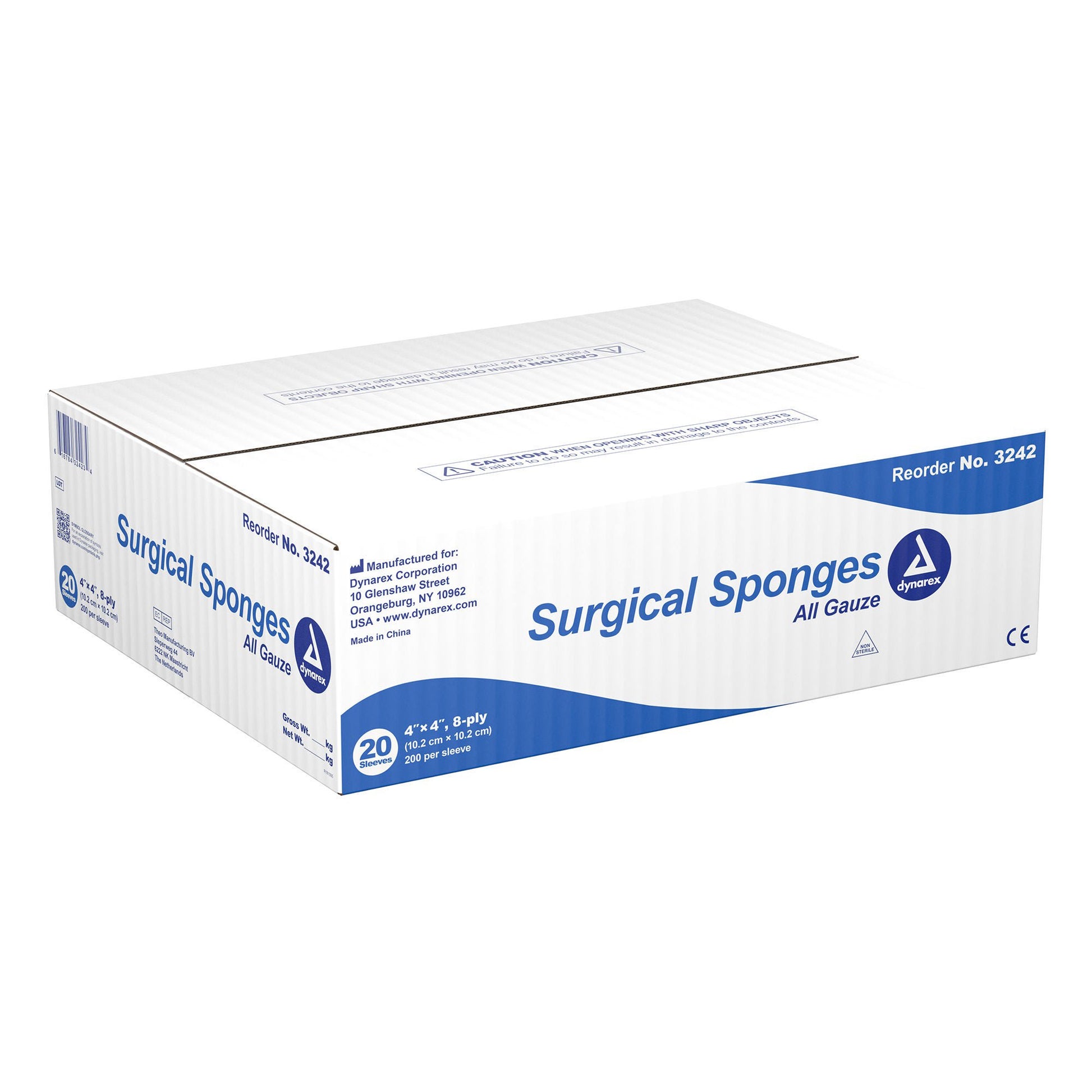 dynarex® Gauze Sponge, 8-Ply