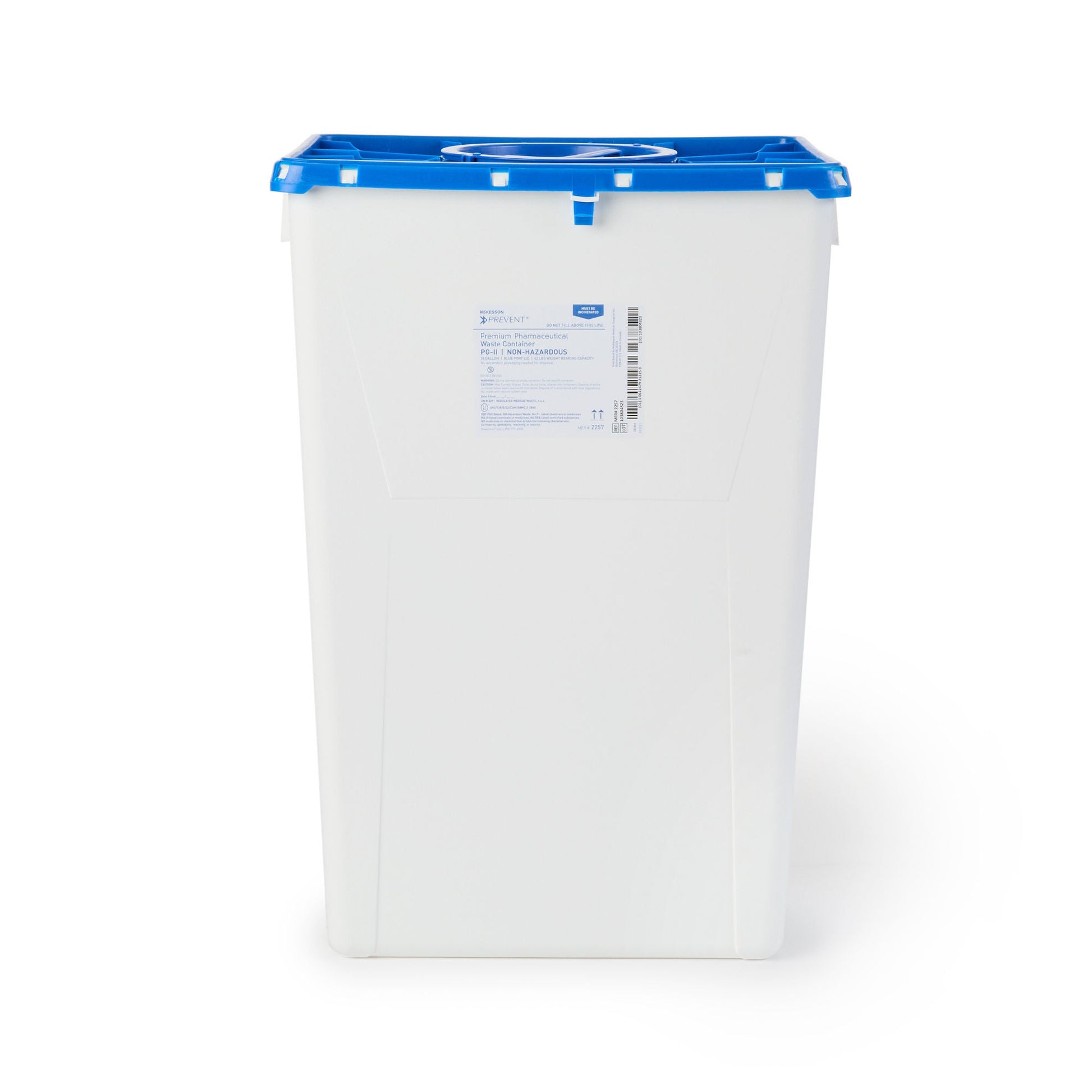 McKesson Prevent® Pharmaceutical Waste Container, Capacity