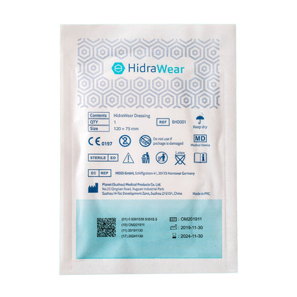 HidraWear Super Absorbent Dressing Without Adhesive Rectangle