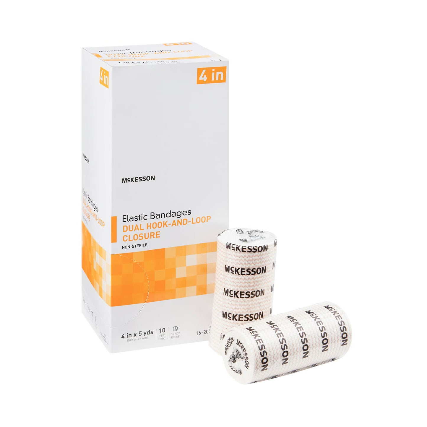 McKesson Double hook-and-loop closure Elastic Bandage
