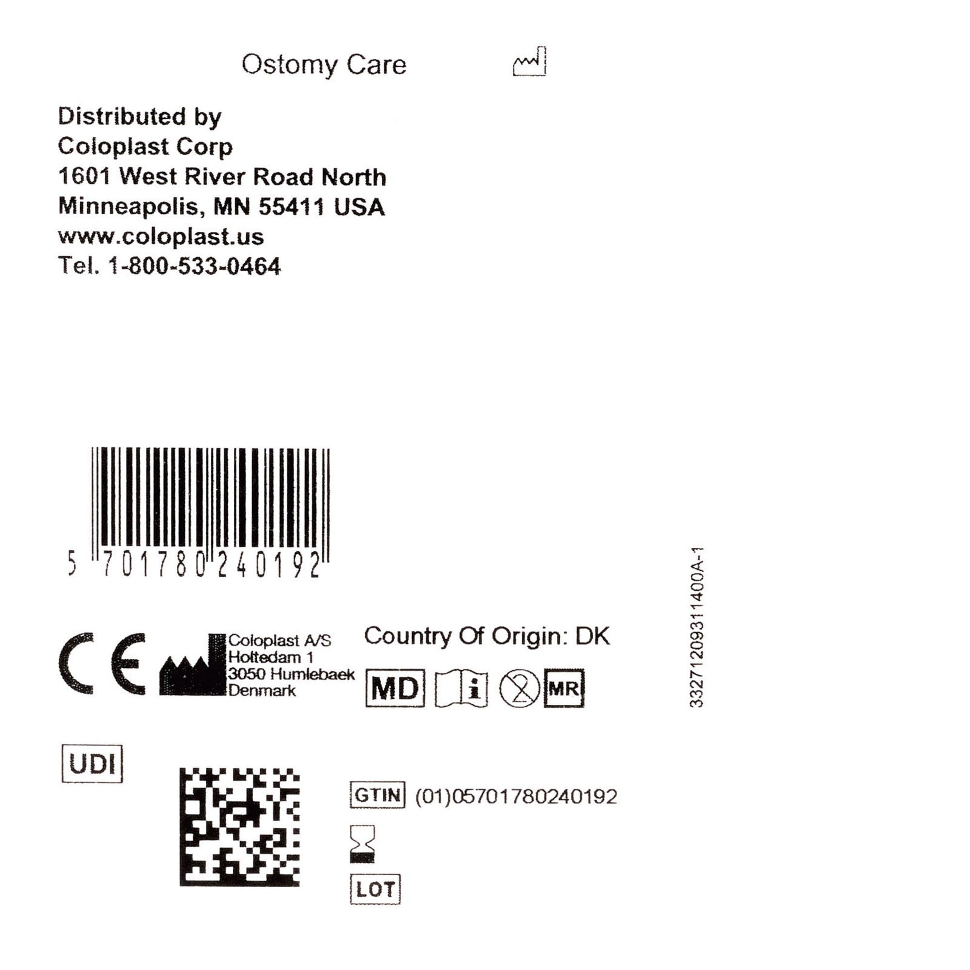 Brava Ostomy Seal Convex, Starter Hole (35mm) For Use with Ostomy Pouch