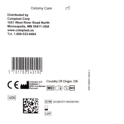 Brava Ostomy Seal Convex, Starter Hole (35mm) For Use with Ostomy Pouch