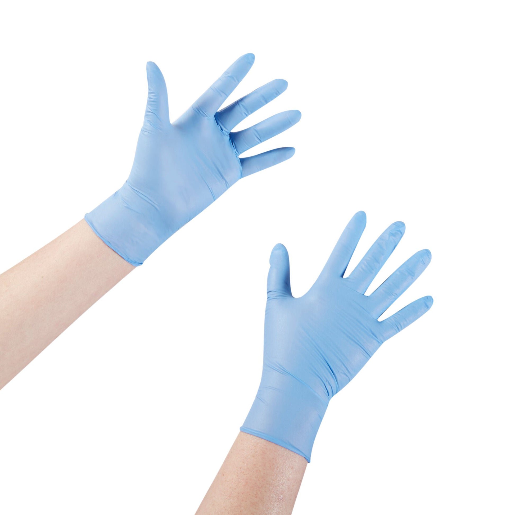 McKesson Confiderm® STR Nitrile Exam Gloves, Blue - view 7