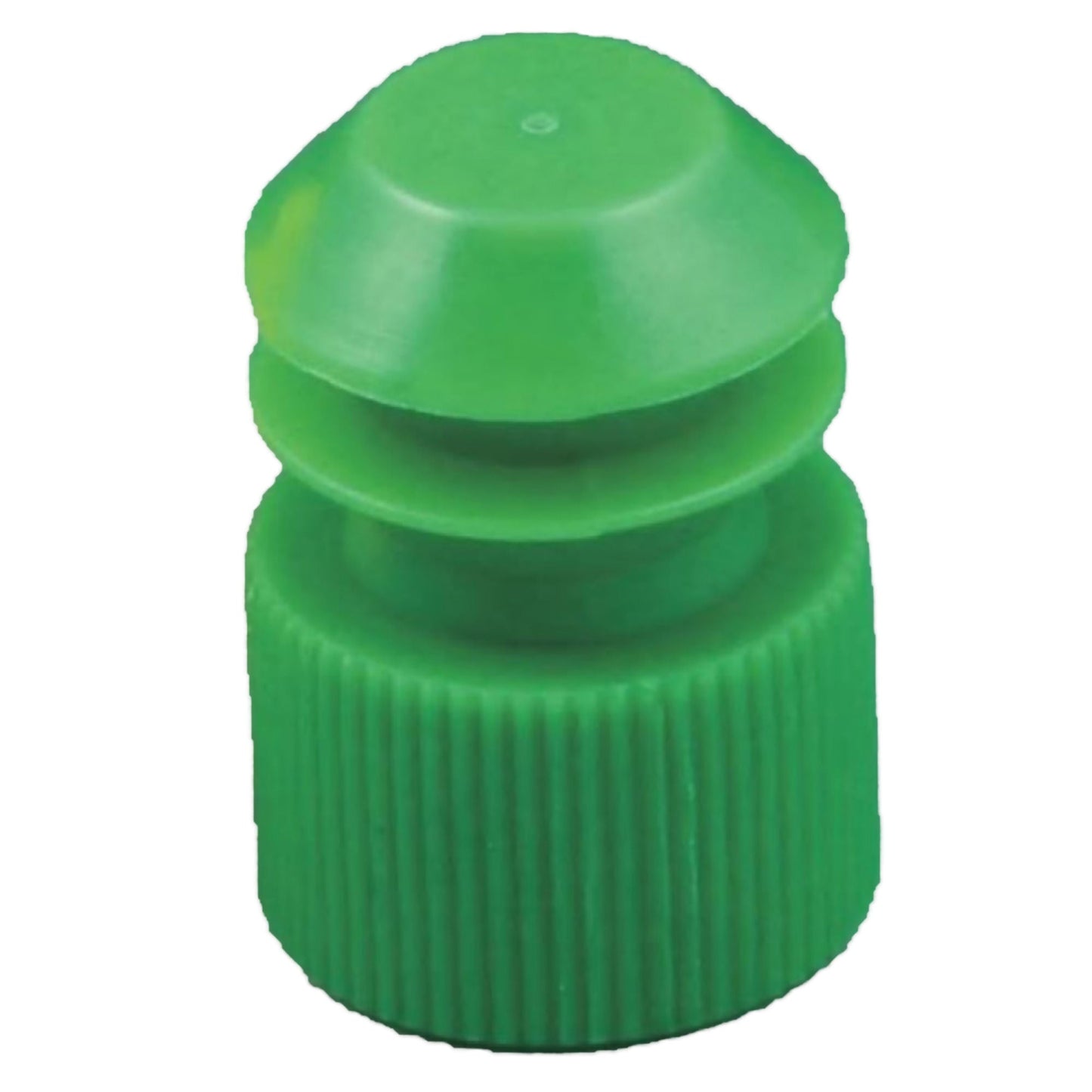 McKesson Tube Closure Flanged Plug Cap 16 mm Diameter NonSterile Green