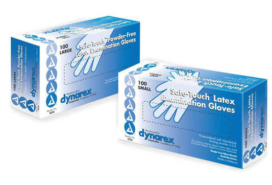 Safe-Touch™ Latex Exam Gloves, Ivory