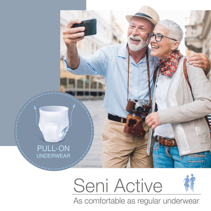 Seni® Active Super Plus Overnight Heavy Absorbent Underwear