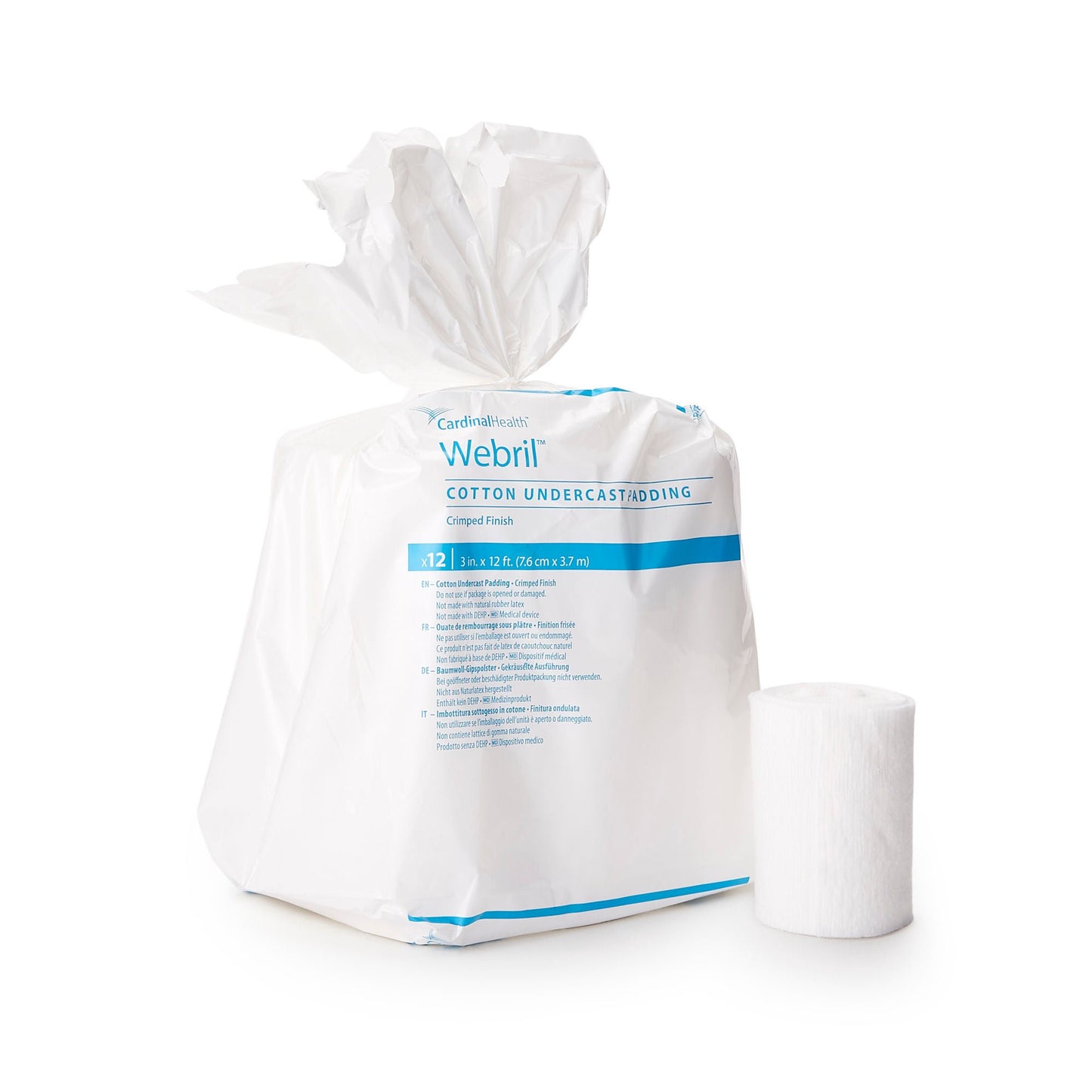 Webril Undercast Cotton Cast Padding, Nonsterile