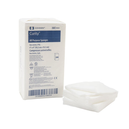 Curity™ Nonwoven Sponge, 4-Ply