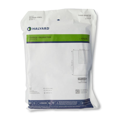 Halyard Sterile Three-Quarter Drape, Blue