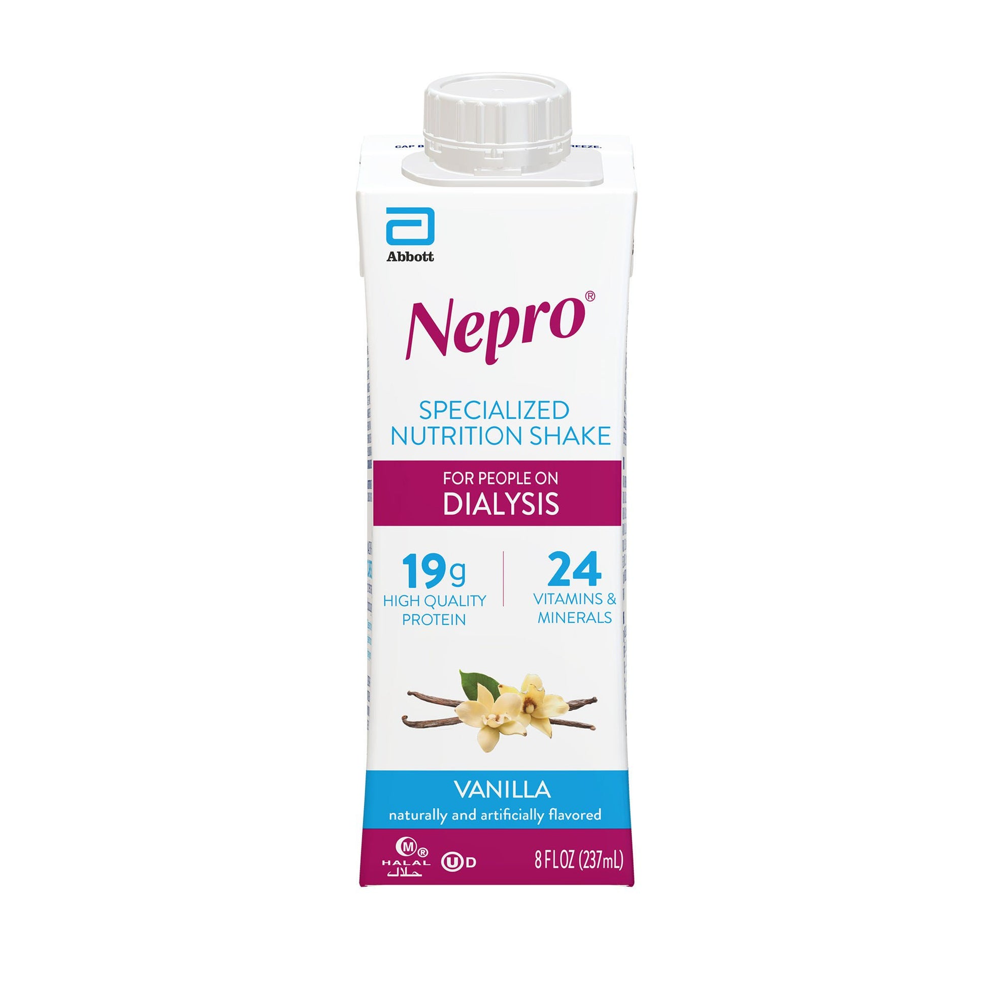 Nepro® with Carbsteady® Vanilla Therapeutic Nutrition for those on Dialysis