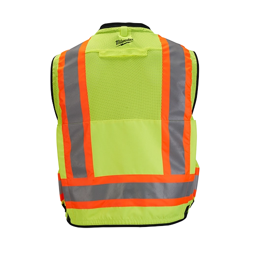 Milwaukee Class 2 Surveyor's High Visibility Yellow Safety Vest - L/XL 48-73-5162