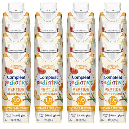 Compleat® Pediatric Peptide Plant-Based Tube Feed Formula, carton