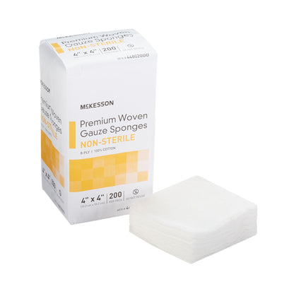 McKesson Gauze Sponge, Eight Ply