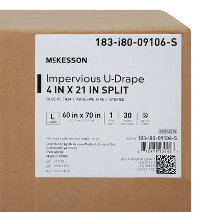 McKesson Sterile Impervious Orthopedic U-Drape