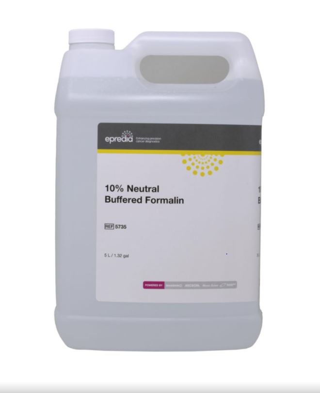 Richard-Allan Scientific Histology Reagent Neutral Buffered Formalin Fixative 10% 5 Liter