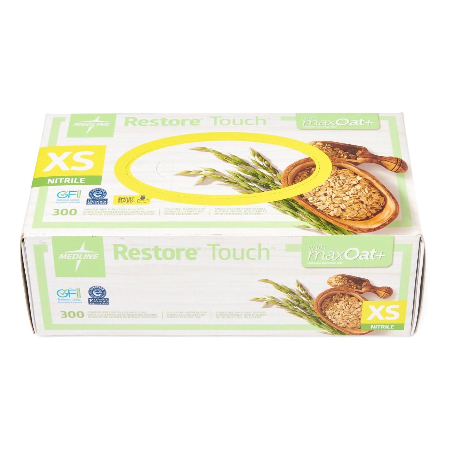 Restore® Touch Nitrile Exam Gloves, Green