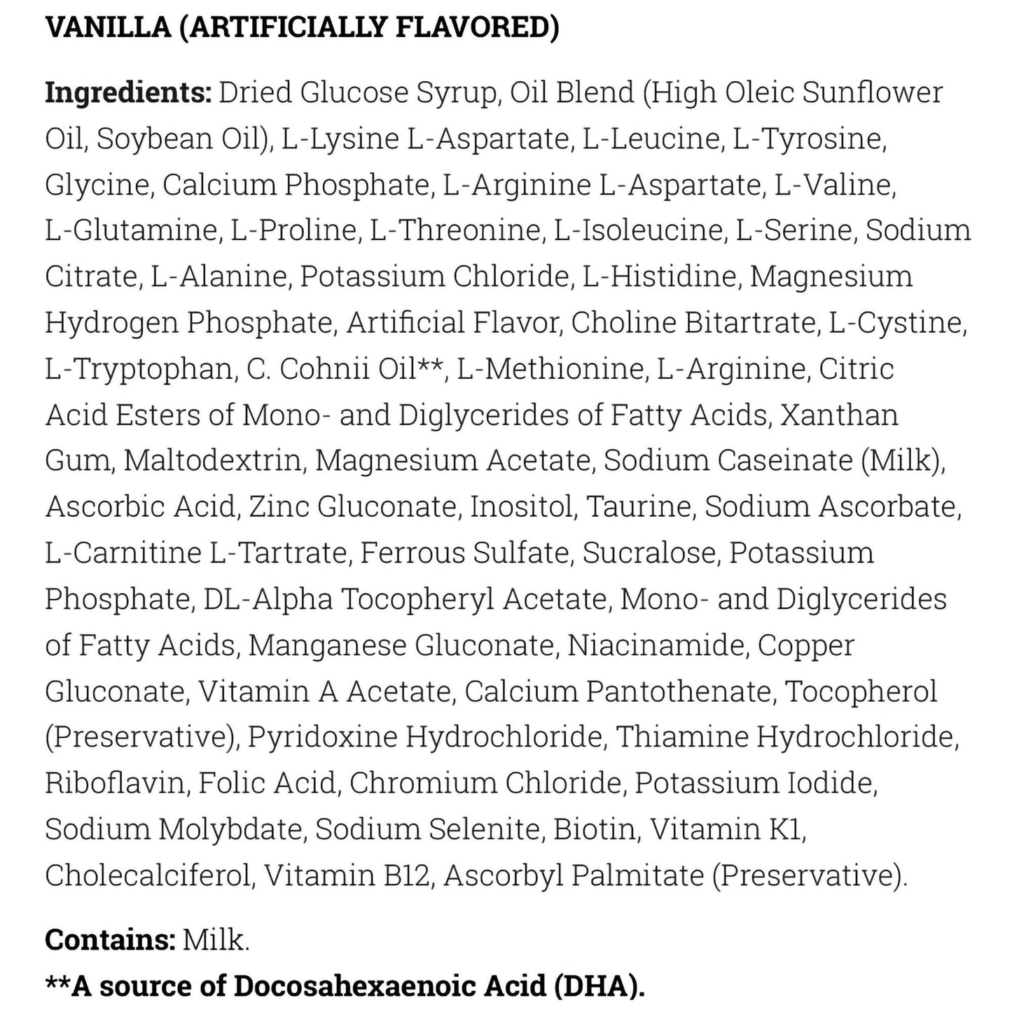 PKU trio™ Powdered Phenylalanine-Free Medical Food, Vanilla Flavor