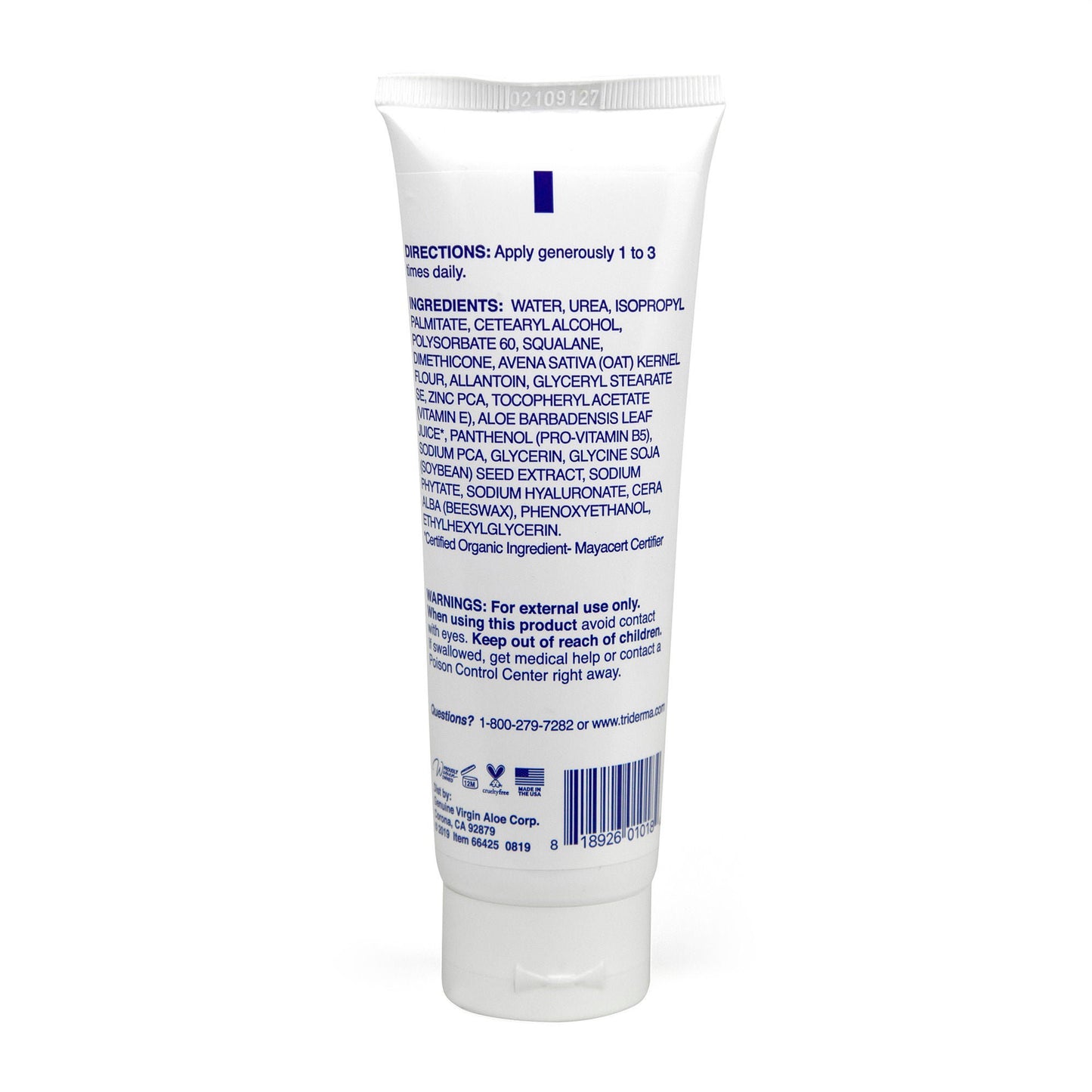 TriDerma® MD Diabetic Dry Skin Defense™ Moisturizer, tube